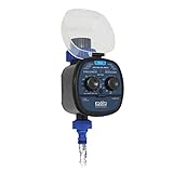 Aqua Control C4099O Programador de Riego para Jardín, Para todo tipo de Grifos, Apertura a 0 Bar, Color Azul