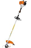 Stihl Desbrozadora FS120R, 30,8 CC, 1,3 KW/1,8 CV, peso 6,0 kg, para hierba tenaz con sistema antivibrante, multicolor