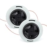 YOUSHARES C26-2 Cabezal Desbrozadora, AutoCut C26-2 Cabezal para Desbrozadora de Repuesto para Cortar y Recortar el Cesped de Patios, para FS55 FS56 FS70 FS85 FS87 FS89 FS90 y Otros Modelos (2PCS)