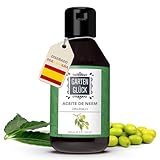 Garten Glück® Aceite de Neem para Plantas con Emulsionante - 100% Orgánico - Solución Multiuso para Plantas y Flores - Protección contra Cochinillas, Pulgones, Mosca Blanca - Fácil de Usar - 250ml