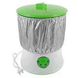 SEWOART Máquina Eléctrica para Germinar Brotes De Soja Inteligente De Doble Capa con Microordenador
