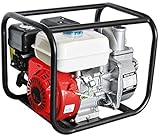 BOMBA DE AGUA GASOLINA CON MOTOR DE 4 TIEMPOS MOTOBOMBA 163cc CONEXION 50mm 30.000 LITROS POR HORA