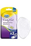 Scholl Party Feet, Almohadillas Plantares Invisibles para Mujer, Protección de la Planta del Pie, Pack 2 Almohadillas