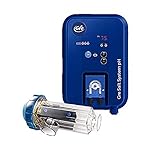Gre SCGPHP60 SCGPHP60-Clorador Salino + Controlador de pH + Bomba dosificadora, para Piscinas hasta 60 m3, Azul, All in One