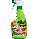 COMPO Fazilo Insecticida Efecto Máximo, Acción insecticida y acaricida, Plantas ornamentales, de interior y jardín, Envase pulverizador, 750 ml