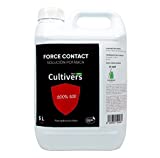 CULTIVERS Jabón Potásico Ecológico 5 L. Súper concentrado. Actúa por Contacto. Múltiple usos, 100% Natural Protección para tus Plantas, Solución Potásica