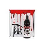 I LOVE SPICY The Reaper Salsa Picante 20 ml, Medido en el Laboratorio 96.581 SHU, 85% Chile Carolina Reaper, Grado de Picante 7/5 Al Estilo de Luisiana
