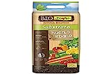 substrato huerto Urbano Marca Flower - Sustrato ecológico Huerto Urbano 20L, Sustrato Enriquecido para Hortalizas y Plantas Culinarias en Casa, Natural, Guano, 30x5x55 cm, Material: Sustrato