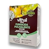 Fungicida ECOLÓGICO Polivalente DUOCARB contra Mildiu, Oidio, Botritis, Cenicilla, Moteado y Sarna | Envase 60 GR para 15 Litros de Agua | Fungicida MUY EFECTIVO Preventivo y Curativo | Nexum Market