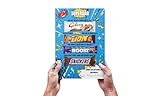 Regalo para papá | Impresión A4 | Disponible con/sin chocolate | Día del Padre | Superhéroe | Mejor papá | Regalo para papá | Nuevo papá | (Diseño de superhéroe, solo impresión (sin chocolate))