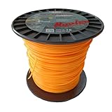 Avalon - Hilo Redondo de Nylon Universal para Desbrozadora y Cortacésped (3 mm x 168 m) - Alta Durabilidad y Rendimiento Óptimo en Las tareas de desbroce