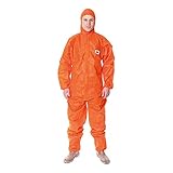 3M P4515NM - 4515 Prenda protección, naranja, tipo 5/6, talla M