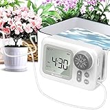 Landrip Kit de Riego por Goteo Automático, Sistema de Riego Automático para Plantas y Macetas de Interior, con Modos de Riego Automático/Manual