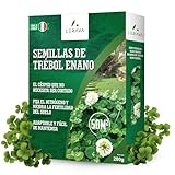 LERAVA® Semillas Trebol - Blanco Enano [200g] - 50m² Fija el Nitrógeno, Mejora la Fertilidad del Suelo - Ideal para Césped y Jardines - Siembra Fácil, Floración Blanca, Resistente a la Sombra Moderada