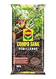 COMPO SANA Semilleros, Con fórmula exclusiva para un óptimo crecimiento de las plantas, 20L