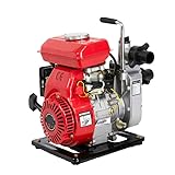 LINX IBERIC Motobomba Autoaspirante SR40 - Motor 4 Tiempos, 2,5 HP, 11.000 L/h, Aspiración 7 m, Chasis Reforzado, Alerta de Aceite, 3.600RPM 175.840