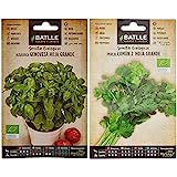 Albahaca Genovesa hoja grande – ECO & Perejil Común 2 (hoja grande) - ECO
