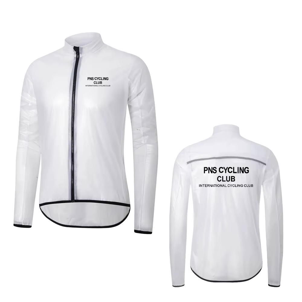 PNS-Chaqueta de lluvia para ciclismo para hombre, cortavientos de equipo profesional, ligero, resistente al viento, impermeable, para bicicleta de montaña y carretera