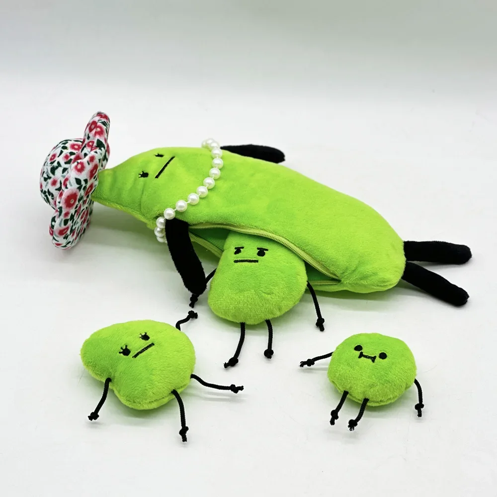 31cm nuevo juguete de peluche Secret Staycation Edamame familia muñeca lindo juguete de peluche de dibujos animados regalo de cumpleaños y Navidad para niños