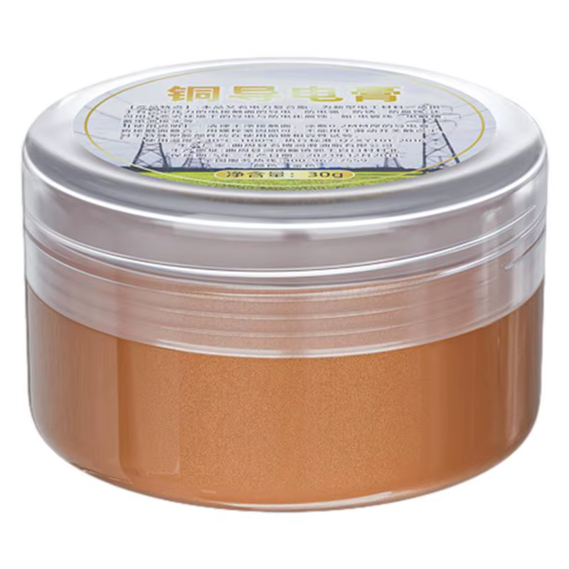 Grasa conductora para coche de 30g, grasa para cobre de alta temperatura, fuerte adherencia, grasa para contacto eléctrico antioxidante y anticorrosión