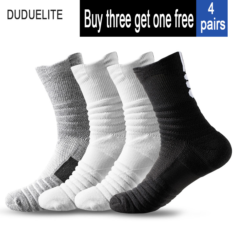 Calcetines de baloncesto profesionales Elite, calcetines de toalla gruesos de tubo, calcetines deportivos de entrenamiento antideslizantes absorbentes para el sudor, hombres y mujeres