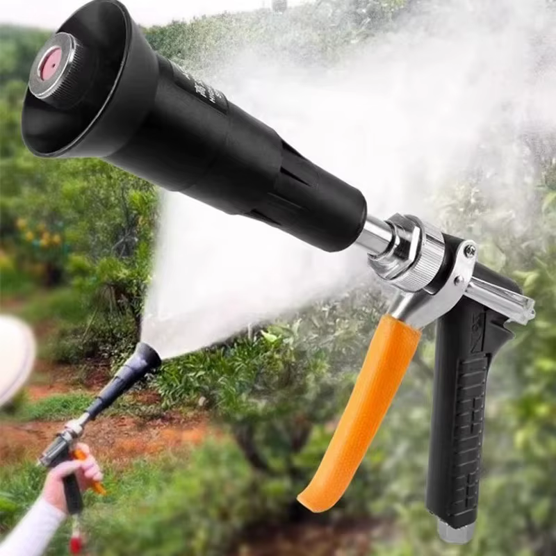 Pistola de agua pulverizada para jardín agrícola, atomizador de riego de césped, herramienta de riego de árboles frutales para jardín